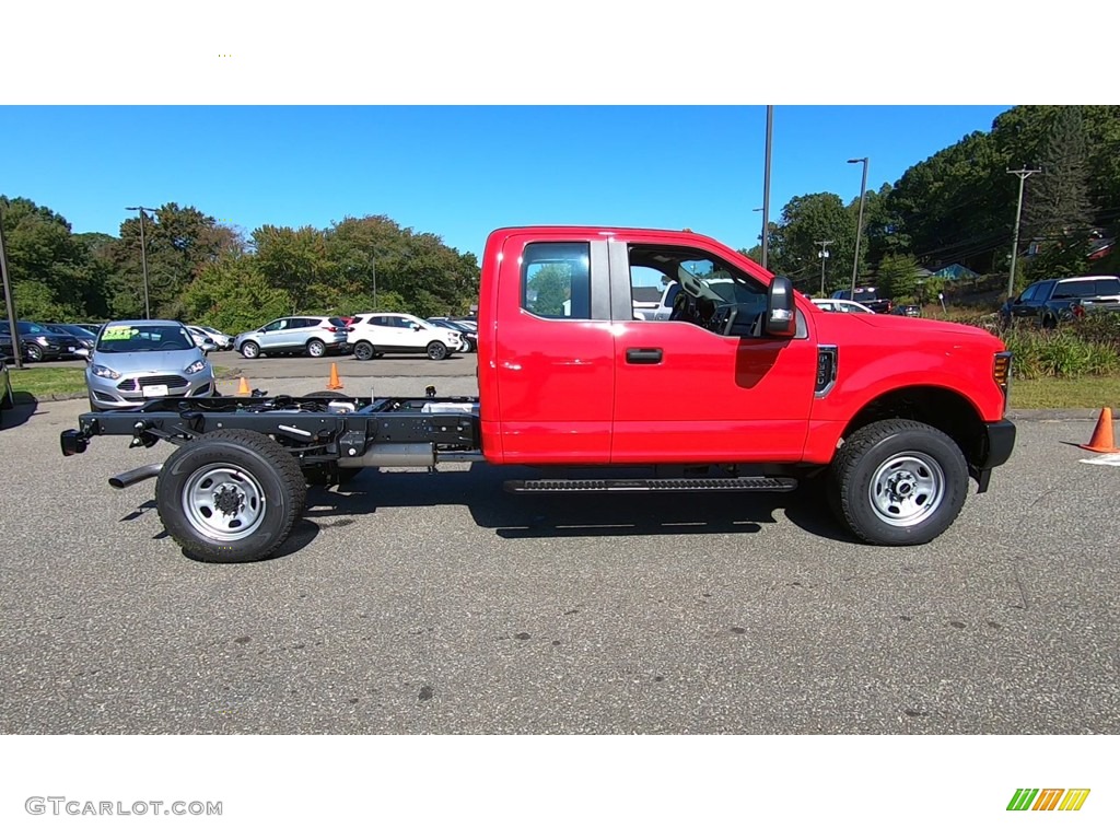 Race Red 2019 Ford F350 Super Duty XL SuperCab 4x4 Exterior Photo #135306586
