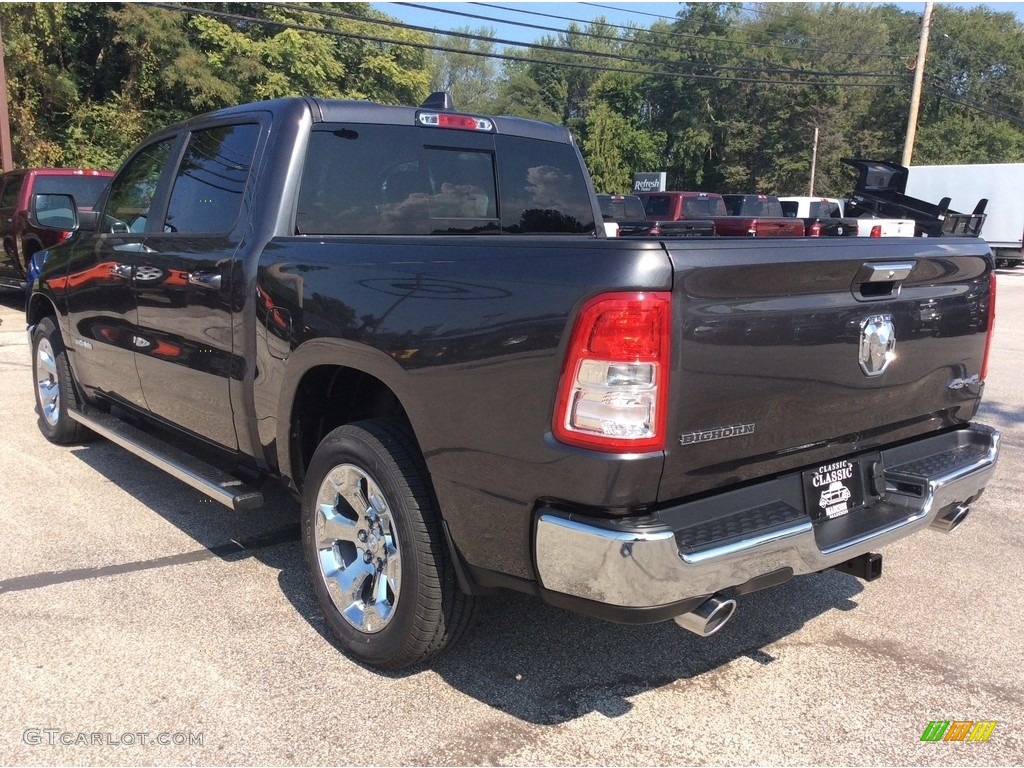 2020 1500 Big Horn Crew Cab 4x4 - Granite Crystal Metallic / Black/Diesel Gray photo #7