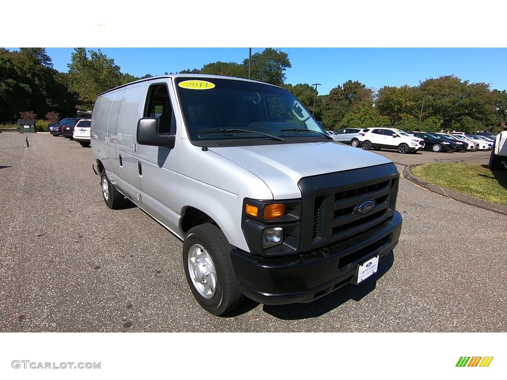 Ingot Silver Metallic Ford E Series Van