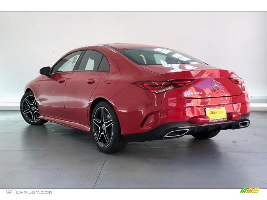 2020 CLA 250 Coupe - Jupiter Red / Black Dinamica w/Red stitching photo #2