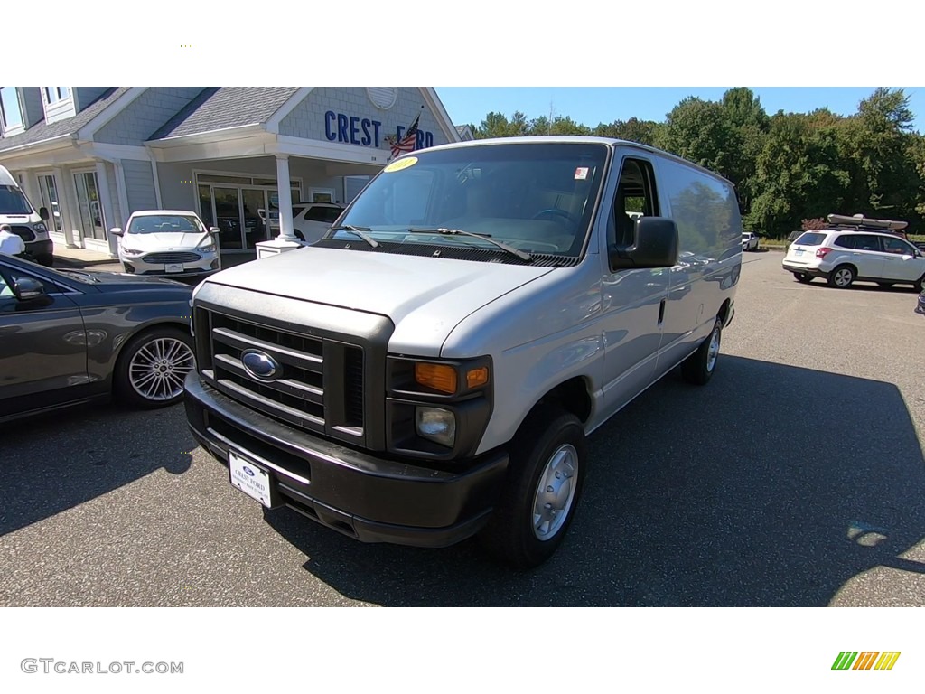 2011 E Series Van E150 Commercial - Ingot Silver Metallic / Medium Flint photo #3
