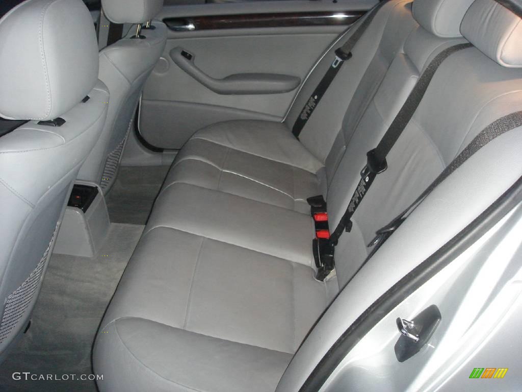 2003 3 Series 325i Sedan - Titanium Silver Metallic / Grey photo #8