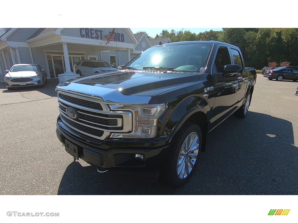 2018 F150 Limited SuperCrew 4x4 - Shadow Black / Limited Navy Pier photo #3