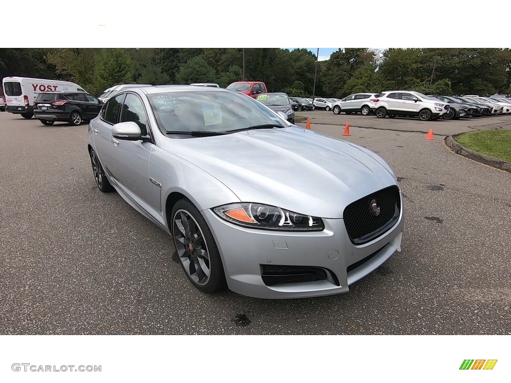2015 XF 3.0 AWD - Rhodium Silver Metallic / Warm Charcoal/Warm Charcoal photo #1