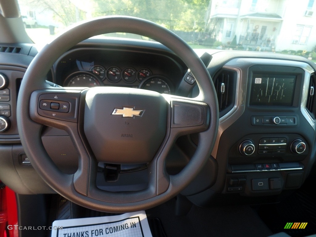 2020 Silverado 2500HD Custom Crew Cab 4x4 - Red Hot / Jet Black photo #21