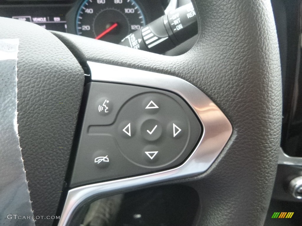2020 Chevrolet Traverse LS AWD Jet Black Steering Wheel Photo #135315964