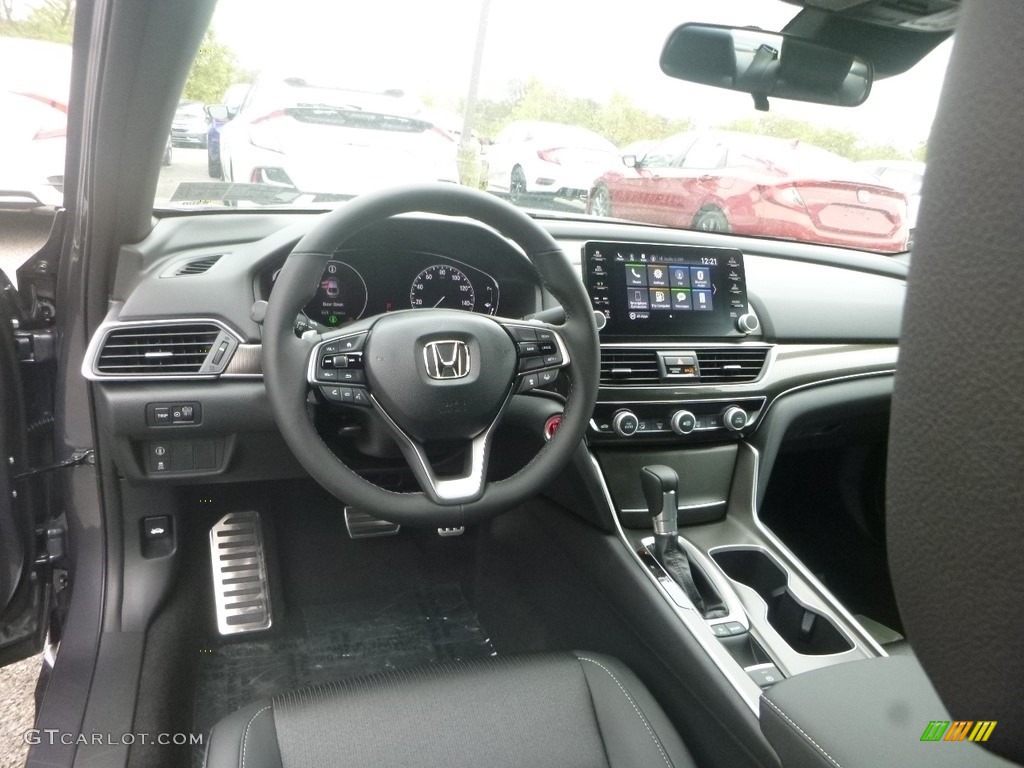 2019 Honda Accord Sport Sedan Black Dashboard Photo #135316222