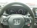 2019 Honda Accord Black Interior Steering Wheel Photo
