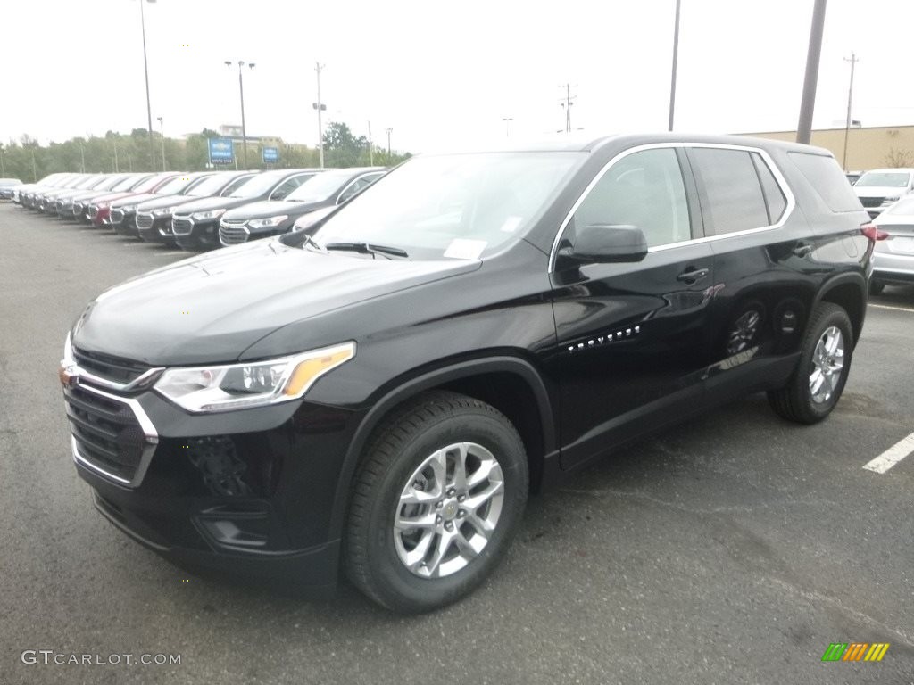 Mosaic Black Metallic 2020 Chevrolet Traverse LS Exterior Photo #135316297