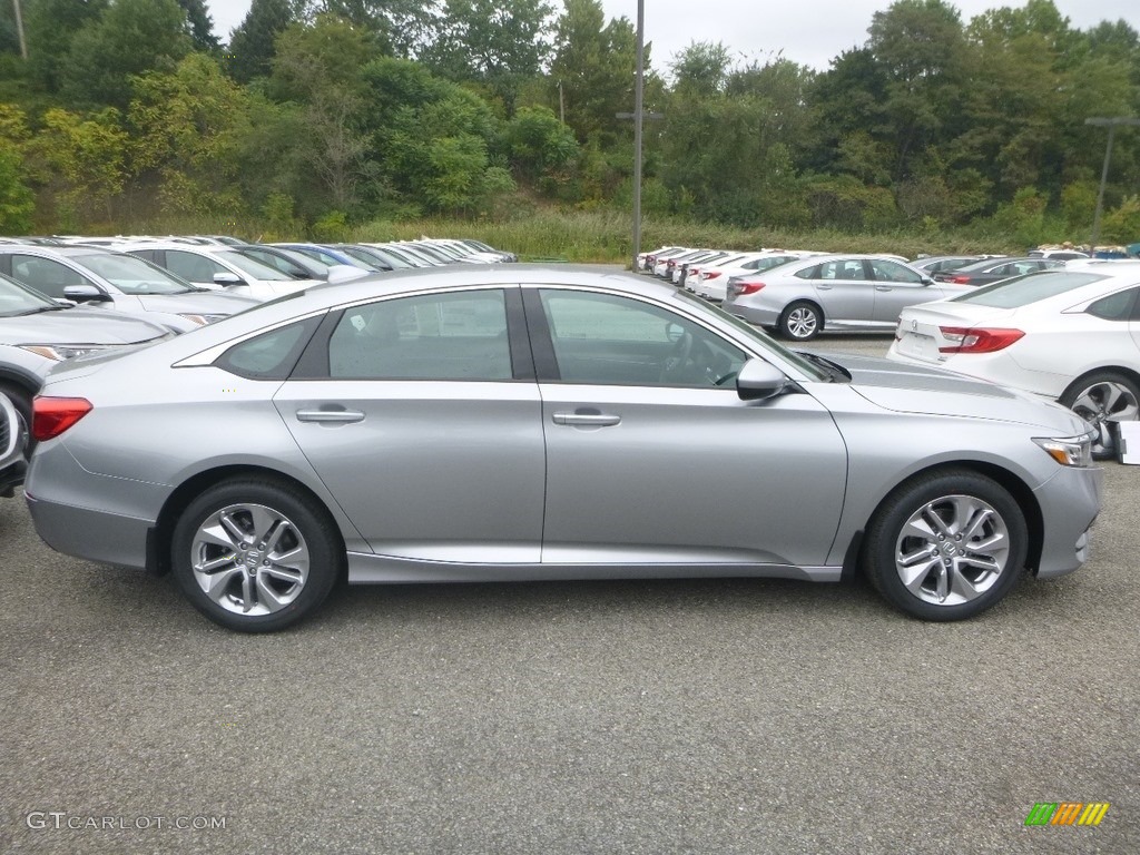 Lunar Silver Metallic 2019 Honda Accord LX Sedan Exterior Photo #135316336