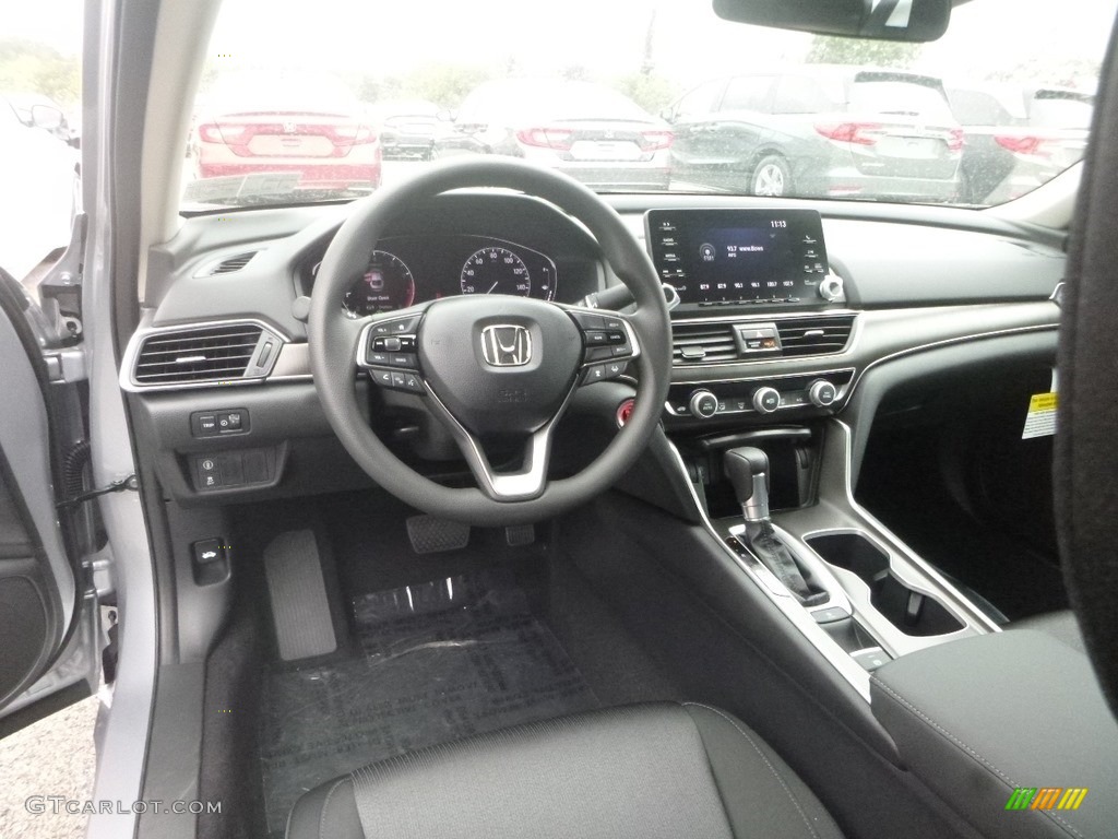 2019 Honda Accord LX Sedan Black Dashboard Photo #135316426