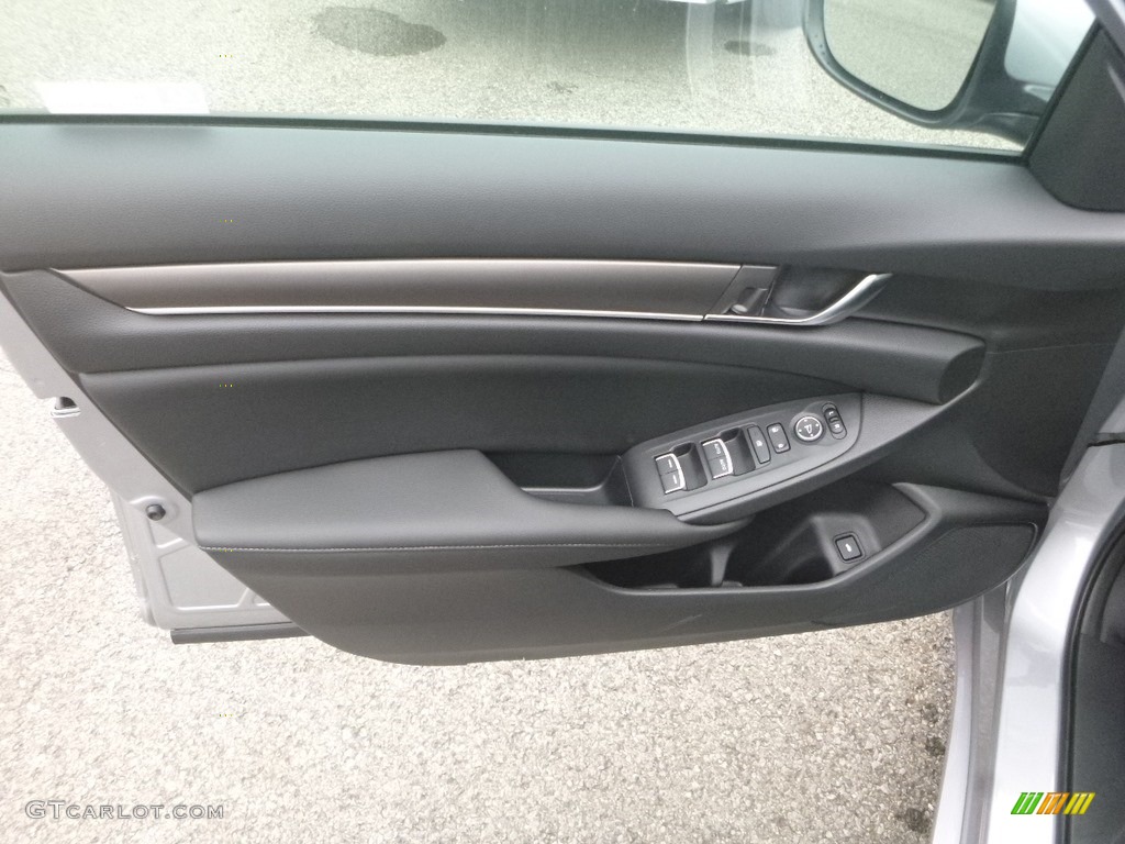 2019 Honda Accord LX Sedan Black Door Panel Photo #135316441