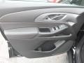 Jet Black 2020 Chevrolet Traverse LS Door Panel