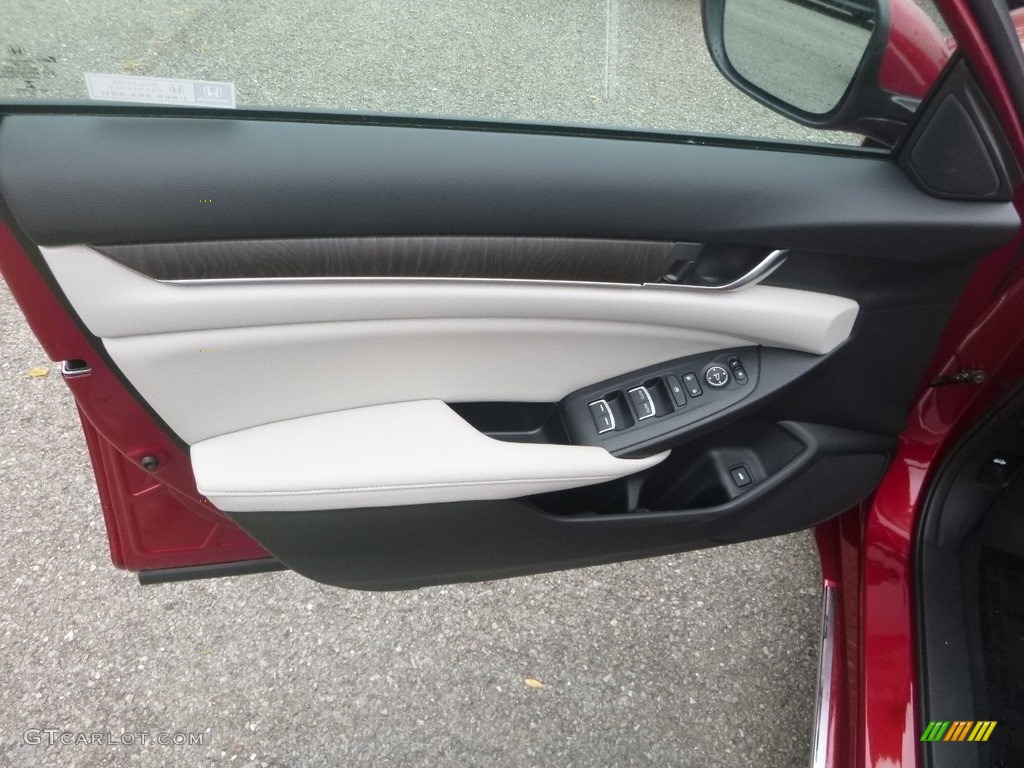 2019 Honda Accord EX Sedan Ivory Door Panel Photo #135316702