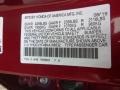  2019 Accord EX Sedan Radiant Red Metallic Color Code R569MX