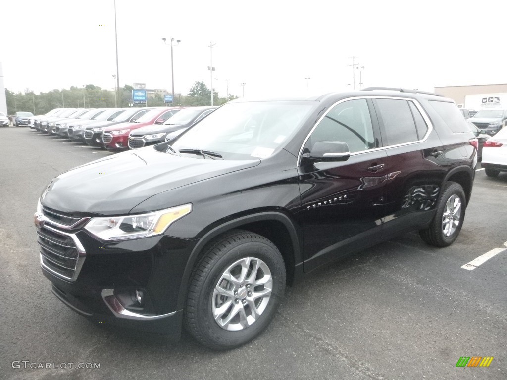 Mosaic Black Metallic 2020 Chevrolet Traverse LT AWD Exterior Photo #135316936