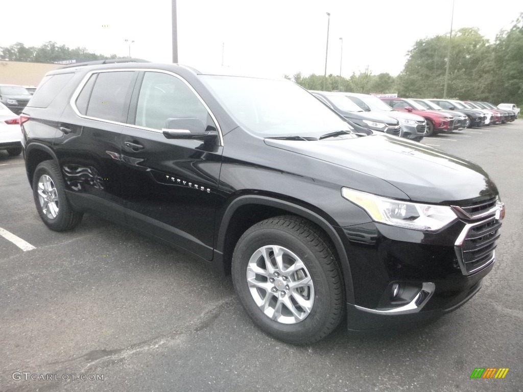 Mosaic Black Metallic 2020 Chevrolet Traverse LT AWD Exterior Photo #135317022