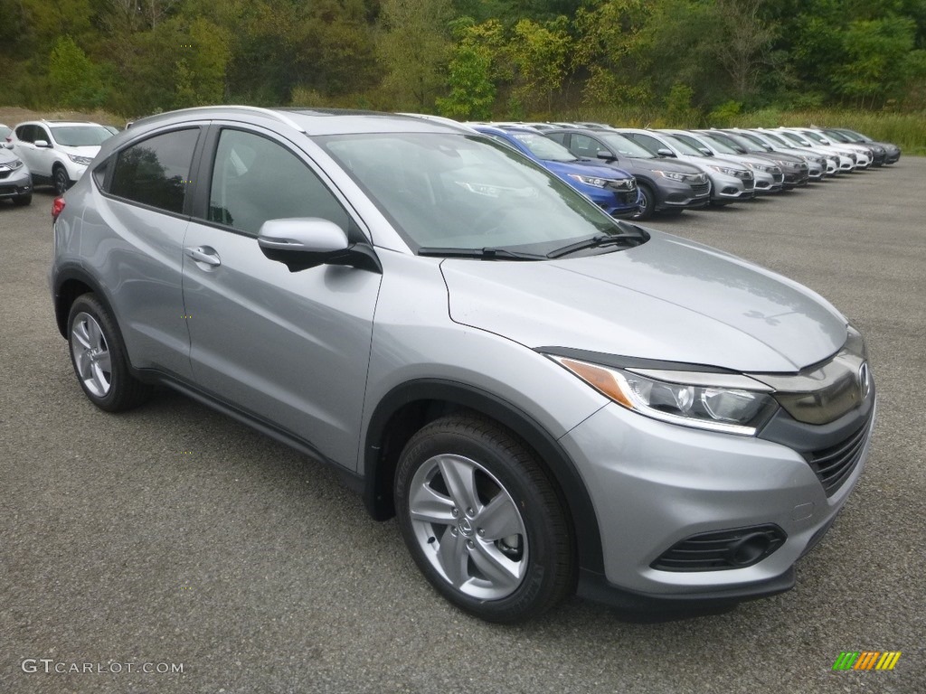 Lunar Silver Metallic 2019 Honda HR-V EX-L AWD Exterior Photo #135317116