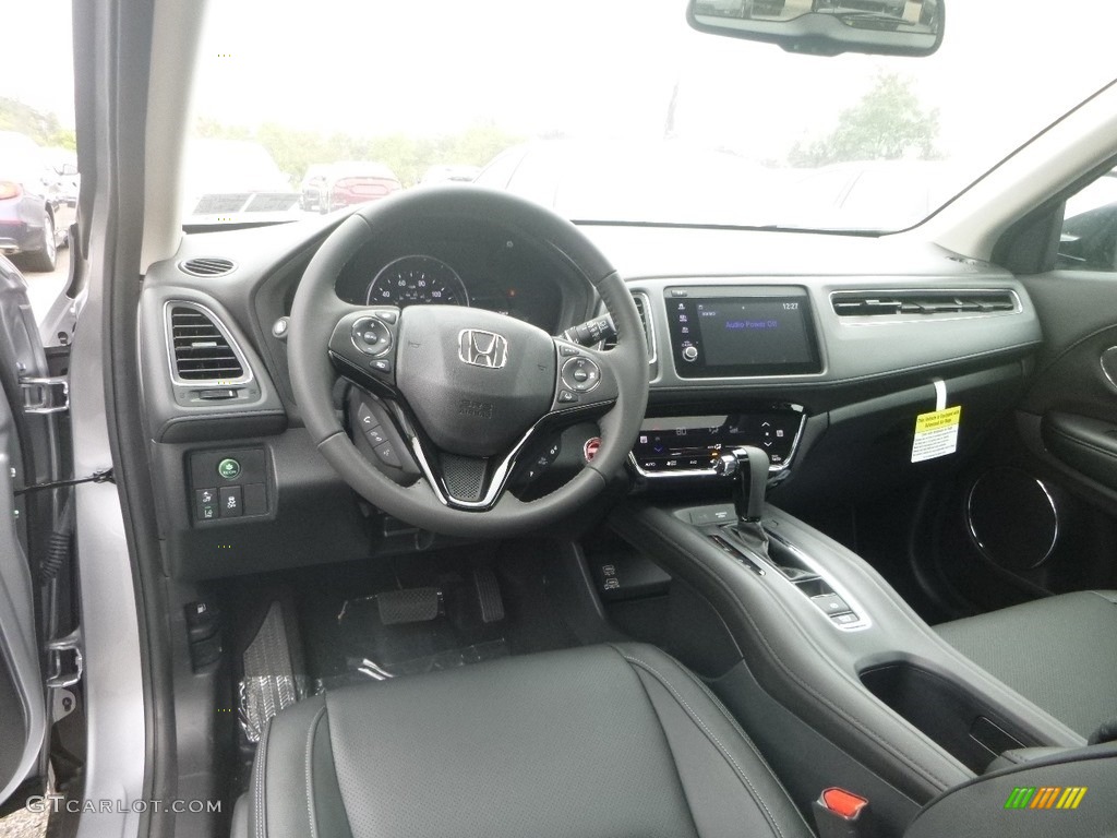 Black Interior 2019 Honda HR-V EX-L AWD Photo #135317194