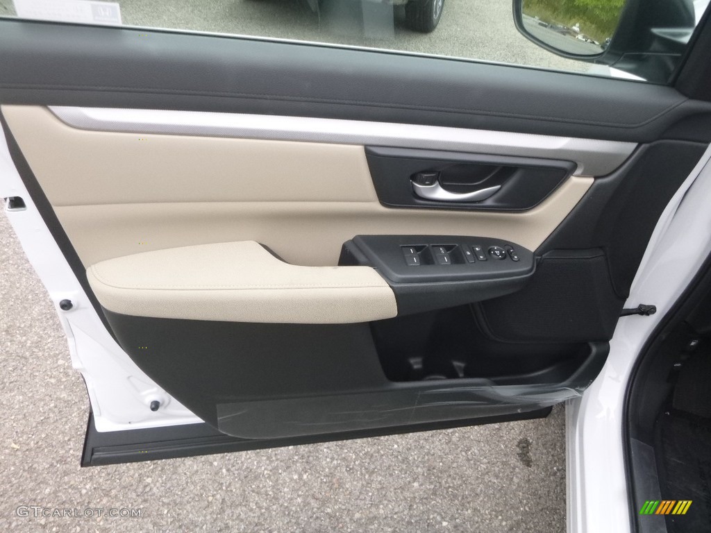 2019 Honda CR-V LX AWD Ivory Door Panel Photo #135317503