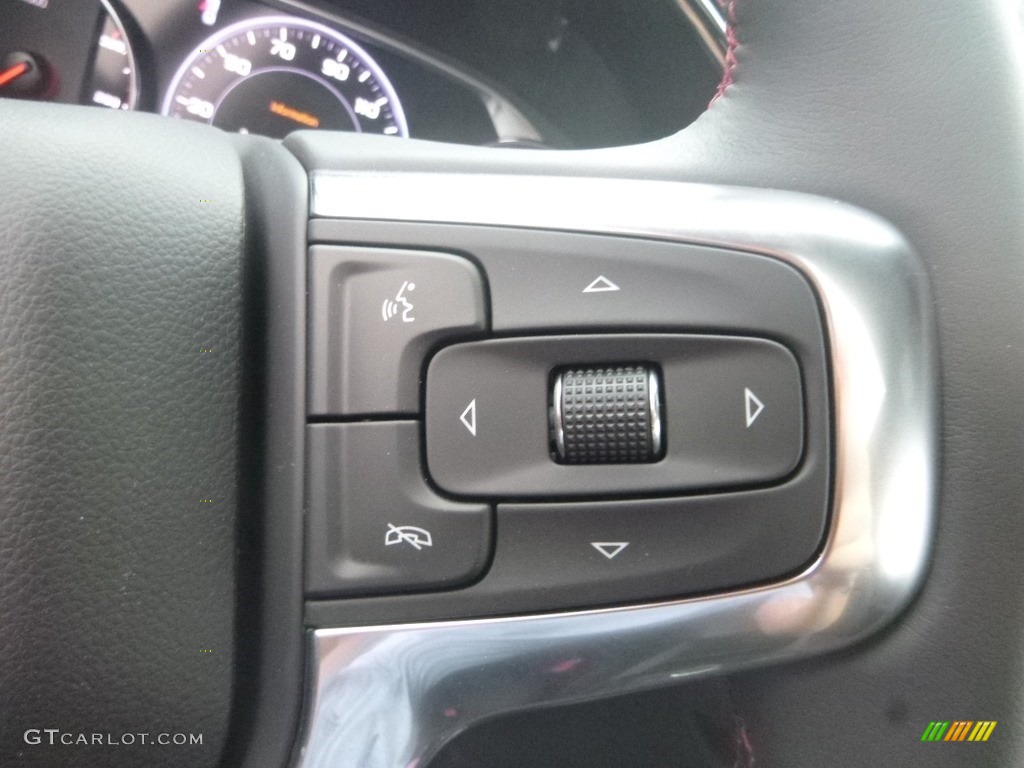 2020 Chevrolet Blazer RS AWD Jet Black Steering Wheel Photo #135317571