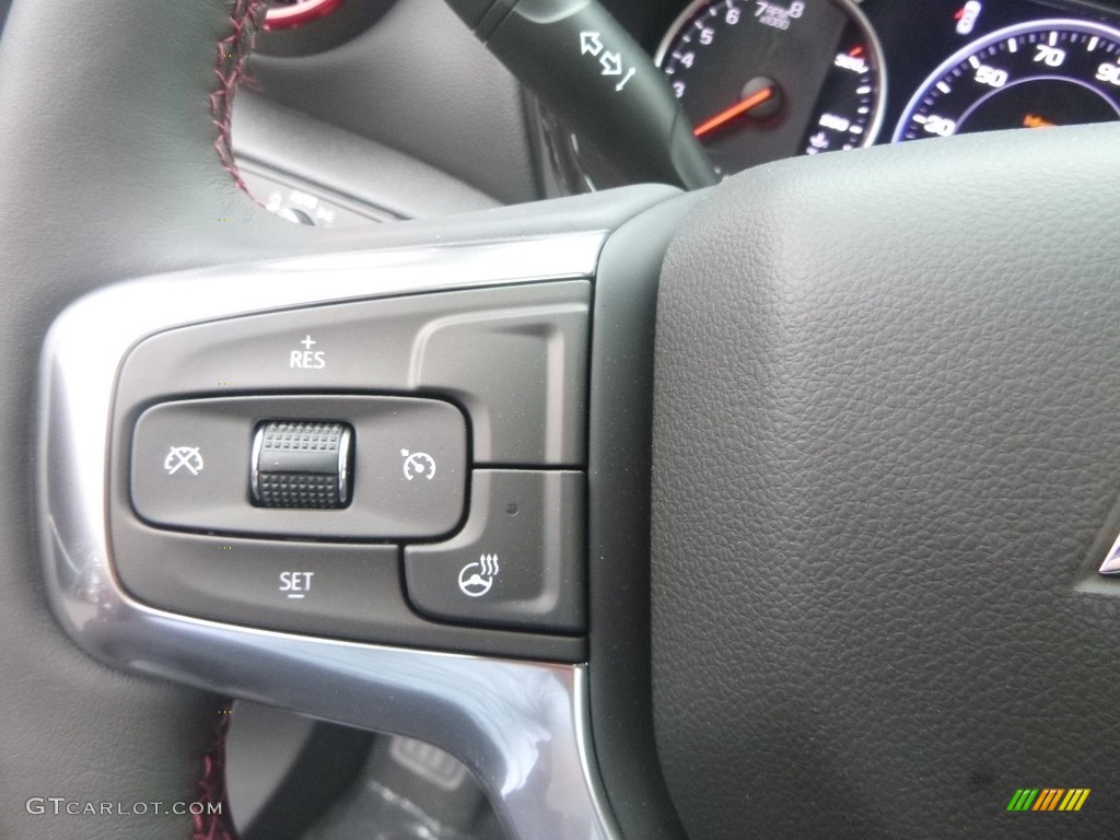 2020 Chevrolet Blazer RS AWD Jet Black Steering Wheel Photo #135317593