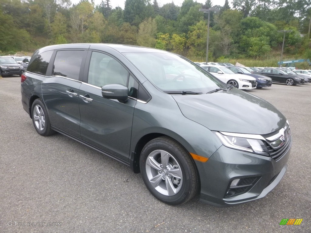 Forest Mist Metallic 2020 Honda Odyssey EX-L Exterior Photo #135317923
