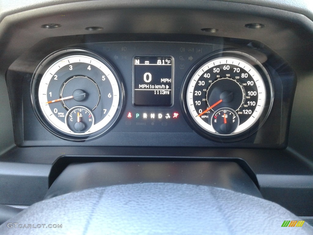 2018 1500 Express Crew Cab 4x4 - Flame Red / Black/Diesel Gray photo #17