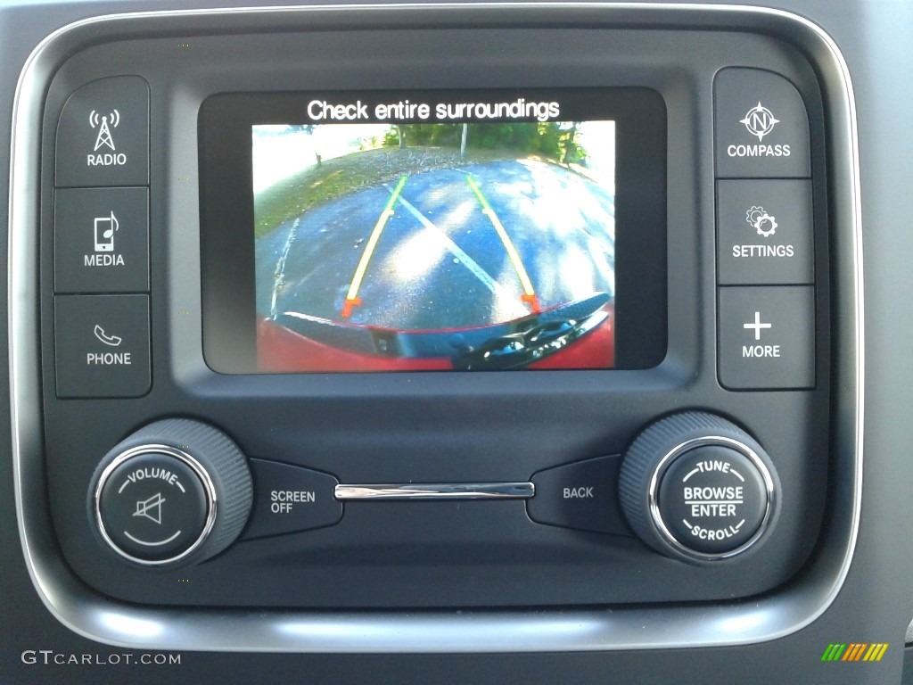 2018 1500 Express Crew Cab 4x4 - Flame Red / Black/Diesel Gray photo #20