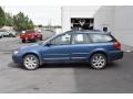 2007 Newport Blue Pearl Subaru Outback 2.5i Limited Wagon  photo #3