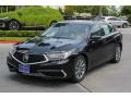 Majestic Black Pearl 2020 Acura TLX Technology Sedan Exterior