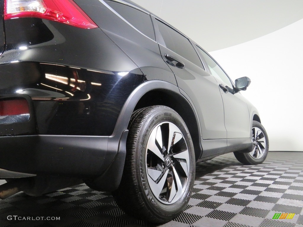 2016 CR-V Touring AWD - Crystal Black Pearl / Black photo #9