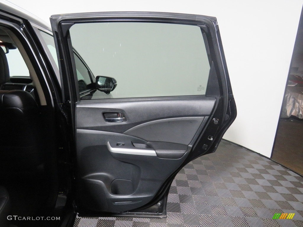 2016 CR-V Touring AWD - Crystal Black Pearl / Black photo #18