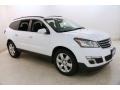 Summit White 2016 Chevrolet Traverse LT AWD