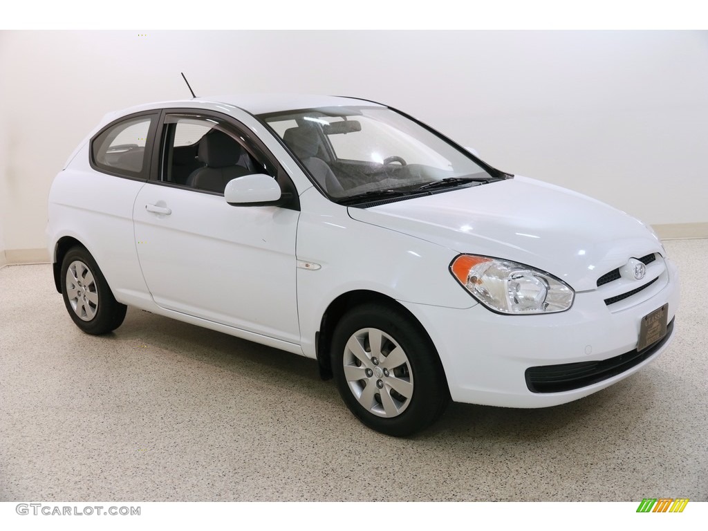 2011 Accent GS 3 Door - Nordic White / Gray photo #1