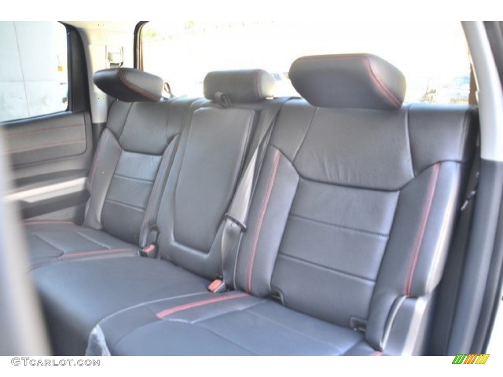 Black Interior 2019 Toyota Tundra TRD Pro CrewMax 4x4 Photo #135321106
