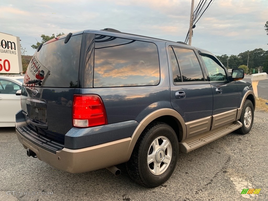 2003 Expedition Eddie Bauer 4x4 - Medium Wedgewood Blue Metallic / Medium Parchment photo #3