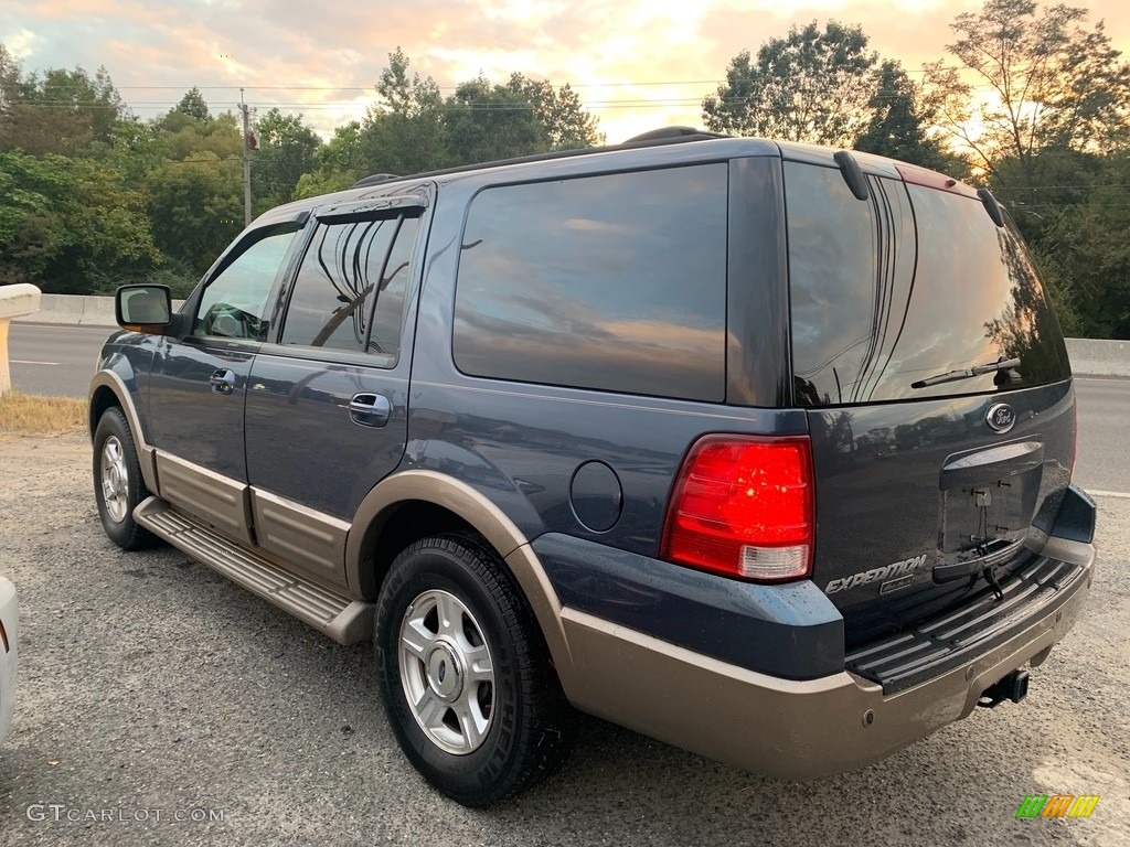 2003 Expedition Eddie Bauer 4x4 - Medium Wedgewood Blue Metallic / Medium Parchment photo #5