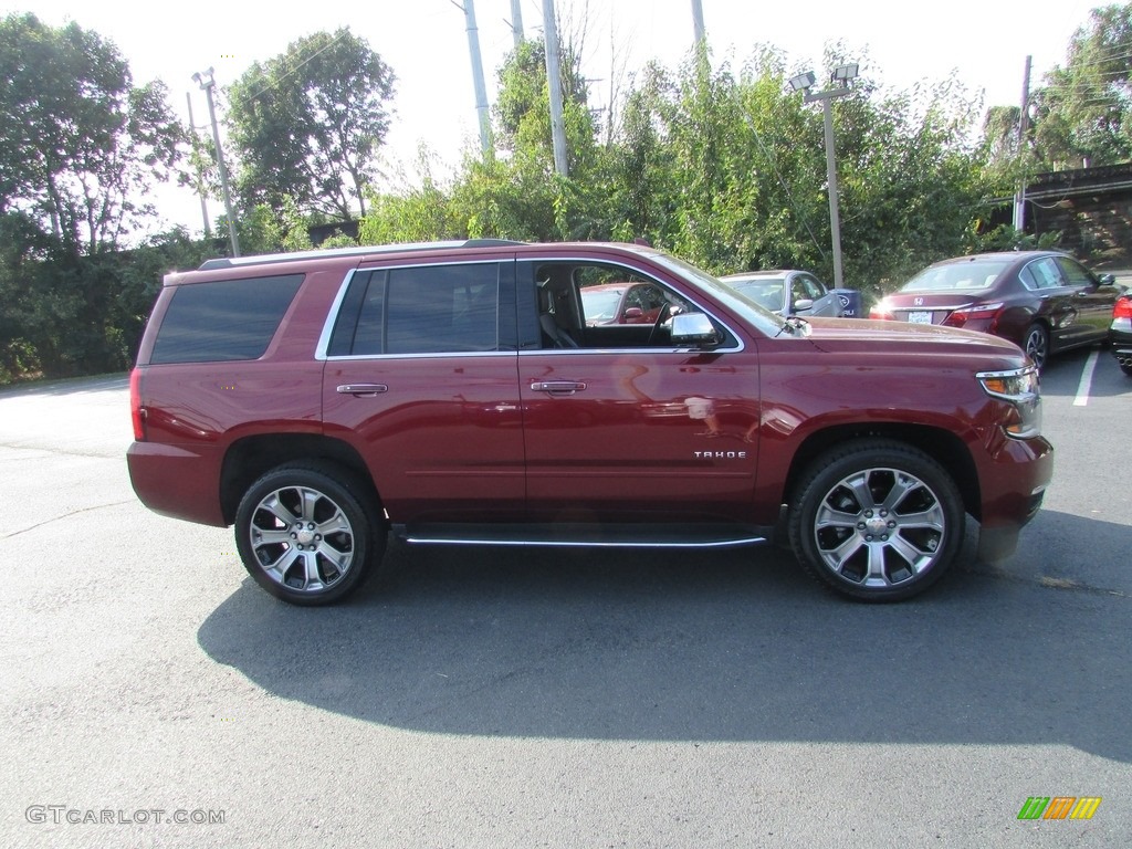 2017 Tahoe Premier 4WD - Siren Red Tintcoat / Jet Black photo #5