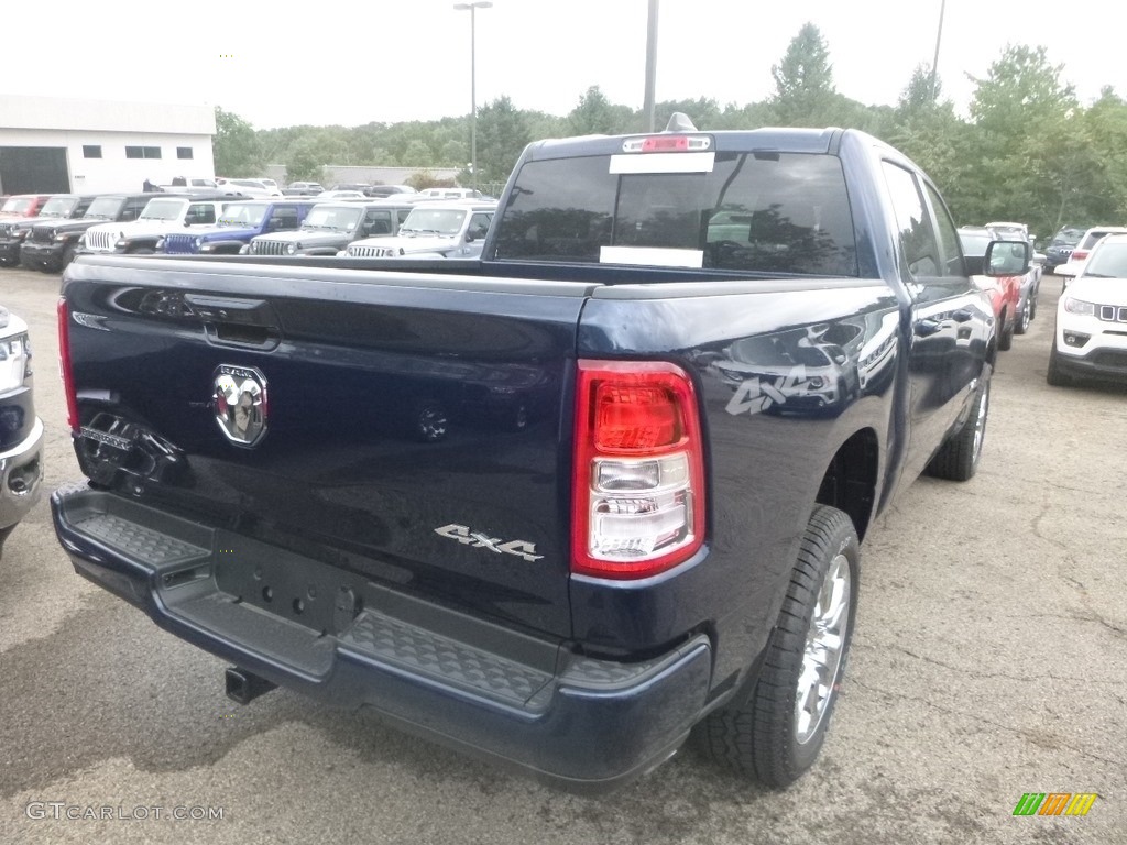 2019 1500 Big Horn Crew Cab 4x4 - Patriot Blue Pearl / Black/Diesel Gray photo #5