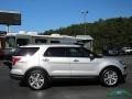 2019 Ingot Silver Ford Explorer Limited  photo #6