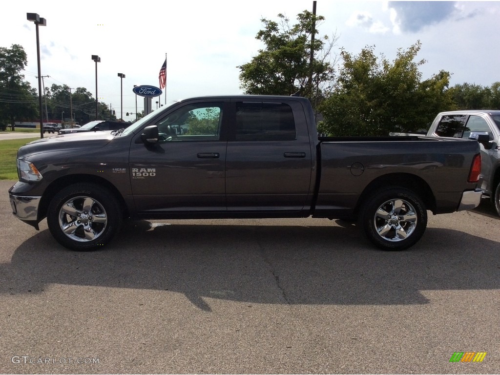 2019 1500 Classic Big Horn Crew Cab 4x4 - Granite Crystal Metallic / Black/Diesel Gray photo #6