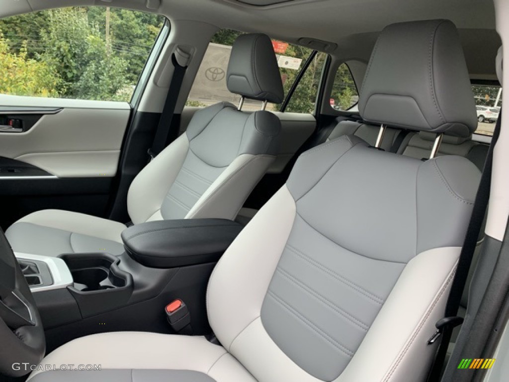 2019 RAV4 XLE AWD - Lunar Rock / Light Gray photo #5
