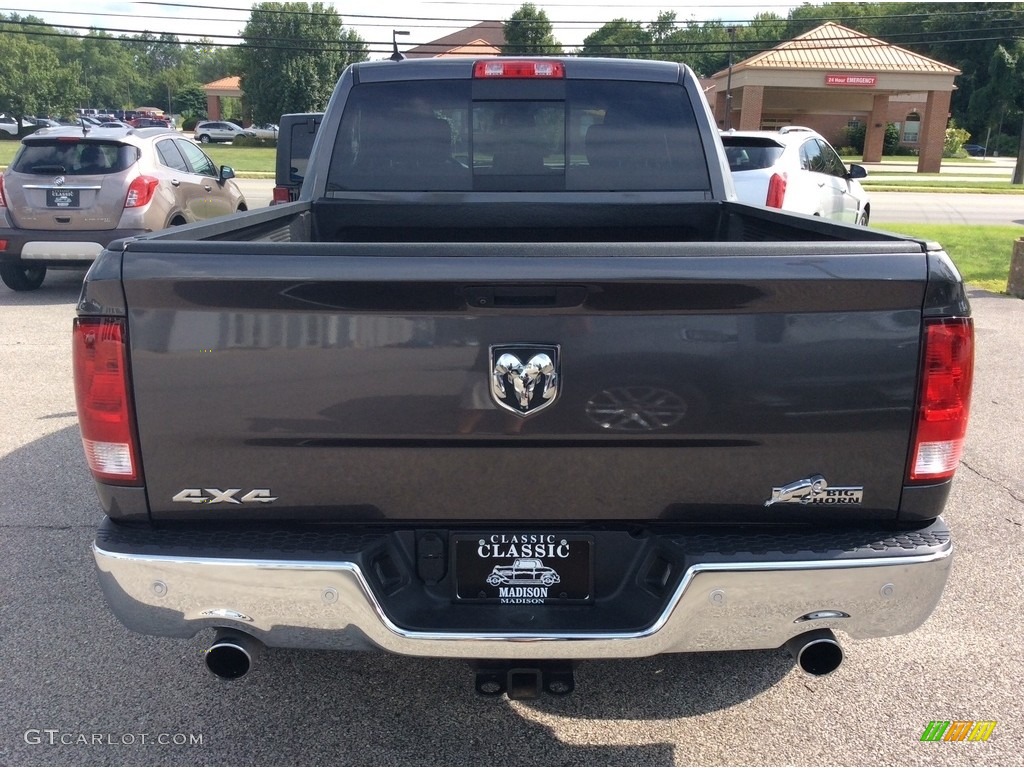 2019 1500 Classic Big Horn Crew Cab 4x4 - Granite Crystal Metallic / Black/Diesel Gray photo #8