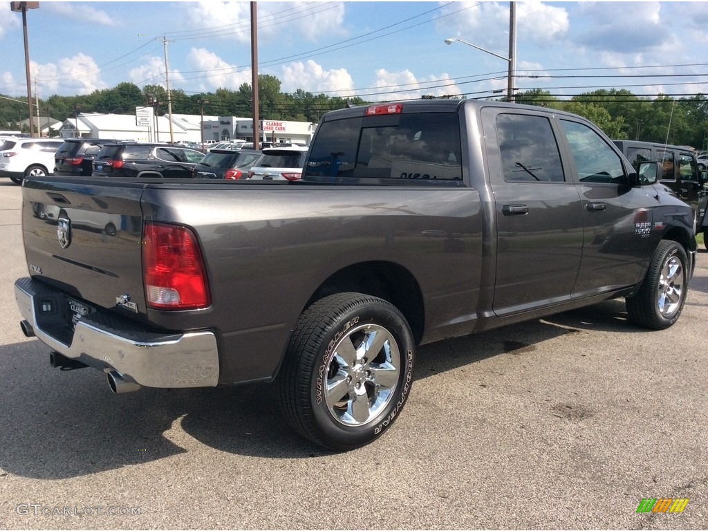 2019 1500 Classic Big Horn Crew Cab 4x4 - Granite Crystal Metallic / Black/Diesel Gray photo #10