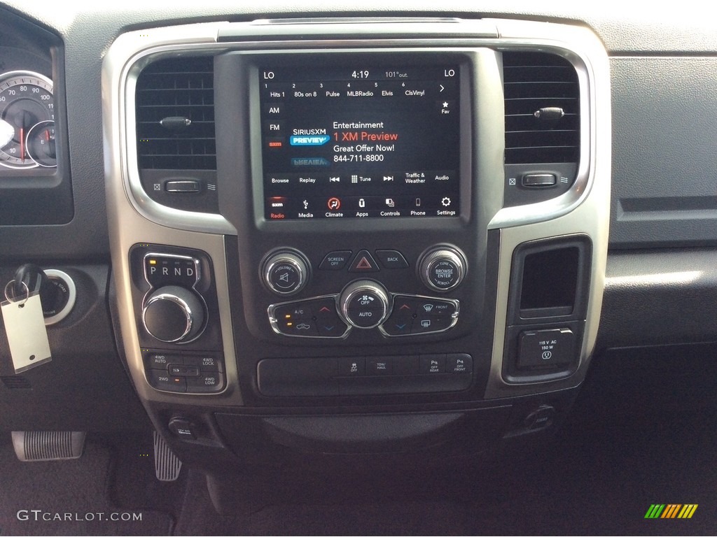 2019 1500 Classic Big Horn Crew Cab 4x4 - Granite Crystal Metallic / Black/Diesel Gray photo #19