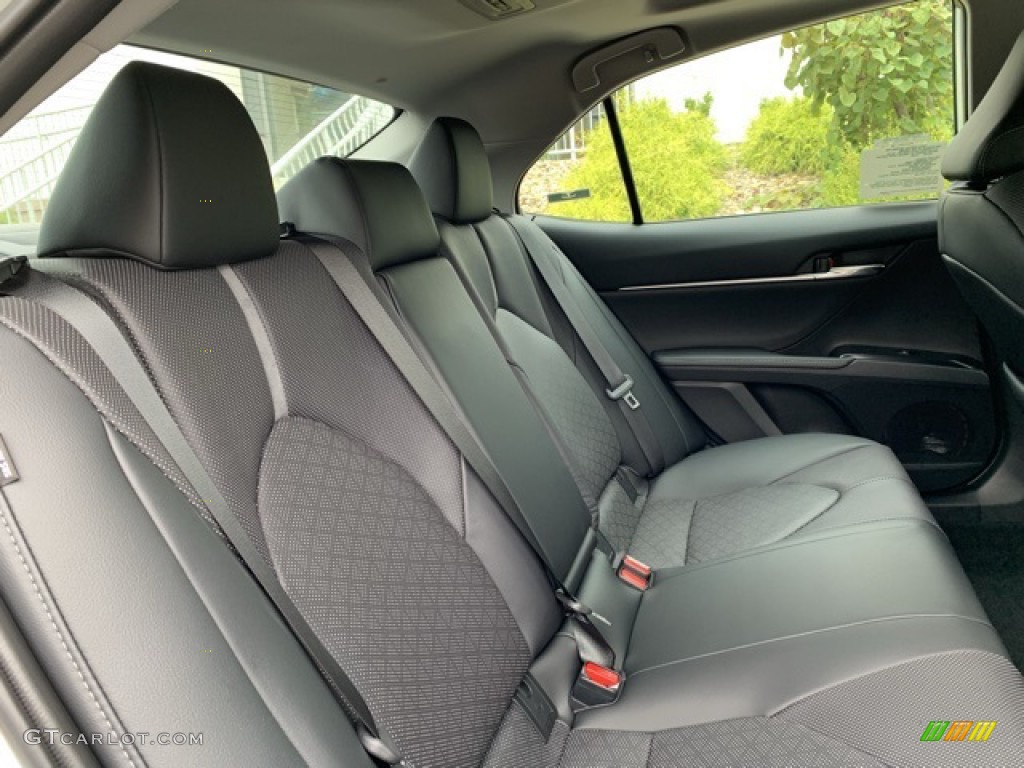 Black Interior 2020 Toyota Camry XSE Photo #135325879