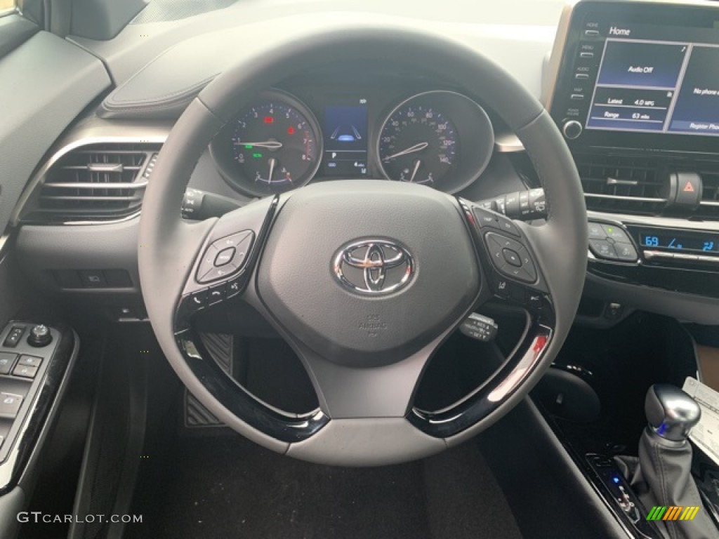 2019 Toyota C-HR XLE Black Steering Wheel Photo #135326290