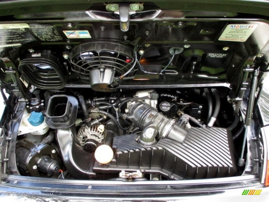 2001 Porsche 911 Carrera Coupe 3.4 Liter DOHC 24V VarioCam Flat 6 Cylinder Engine Photo #135326607