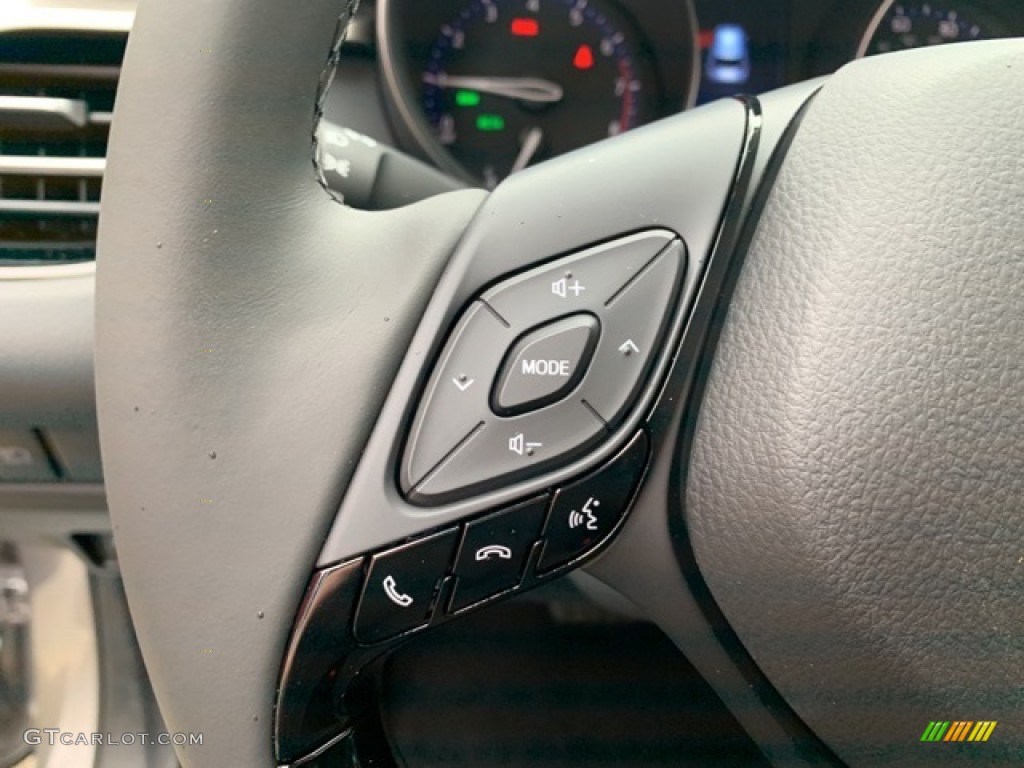 2019 Toyota C-HR XLE Black Steering Wheel Photo #135326680